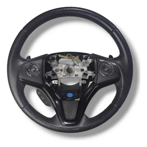 Volante Couro Honda Hrv 2016 2021 Preto