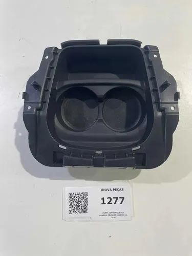 Porta Copos Moldura Console Peugeot 2008 2016 A 2020 Cinzaa