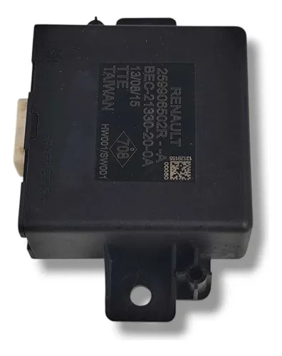 Modulo Estacionamento Renault Sandero Logan 2014 2016 Preto