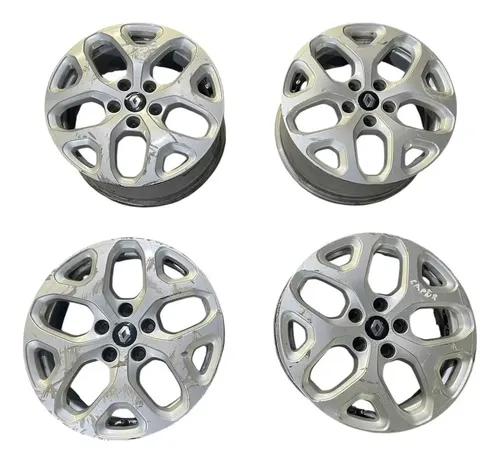Jogo De Roda Renault Captur Aro 17 5x114,3 Bege