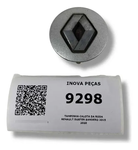 Tampinha Calota Da Roda Renault Duster Sandero 2015 2020 Prata
