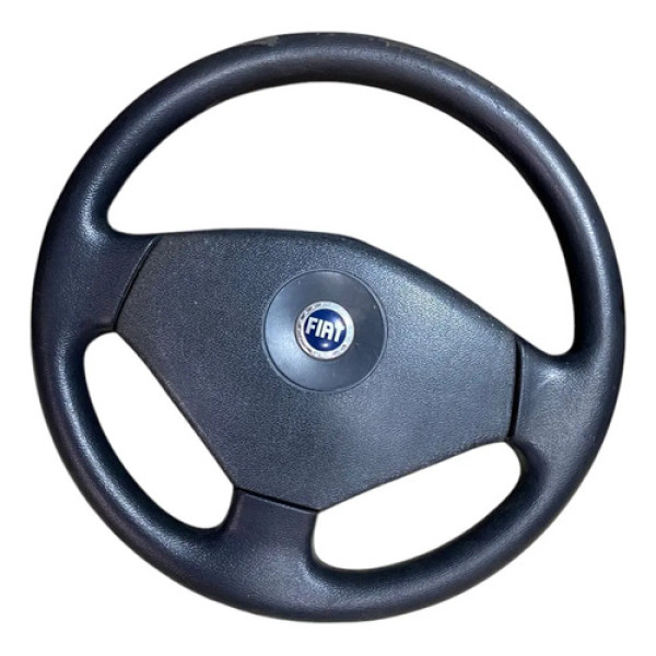 Volante Direção Fiat Siena Palio Strada 2005 2006 2007 2008 Preto