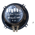Auto Falante Dianteiro Esquerdo Sturdy Fiat Uno 2008 2010 13 Preto