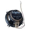Auto Falante Dianteiro Esquerdo Sturdy Fiat Uno 2008 2010 13 Preto