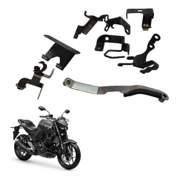 Kit Suportes Chassi Yamaha Mt 03 2022