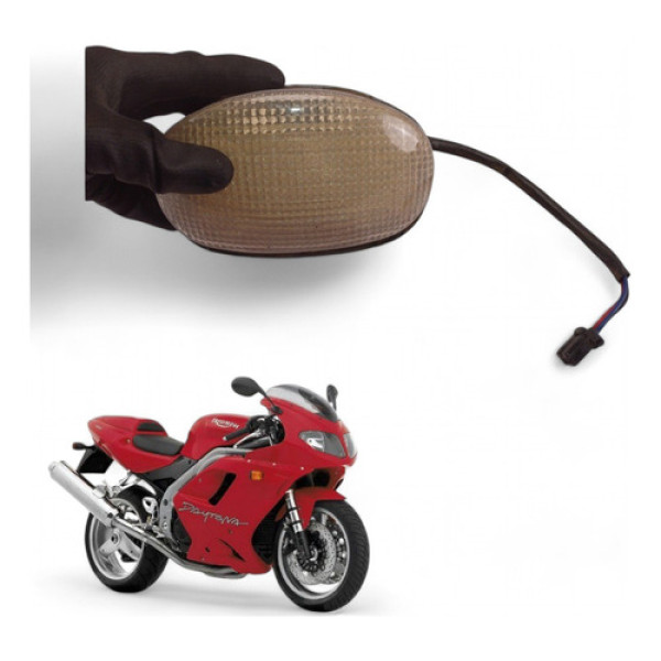 Lanterna Traseira Triumph Daytona 955 2006 Com Avaria