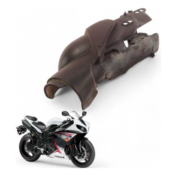 Proteção Curva Intermediária Yamaha Yzf R1 2013 Com Avaria