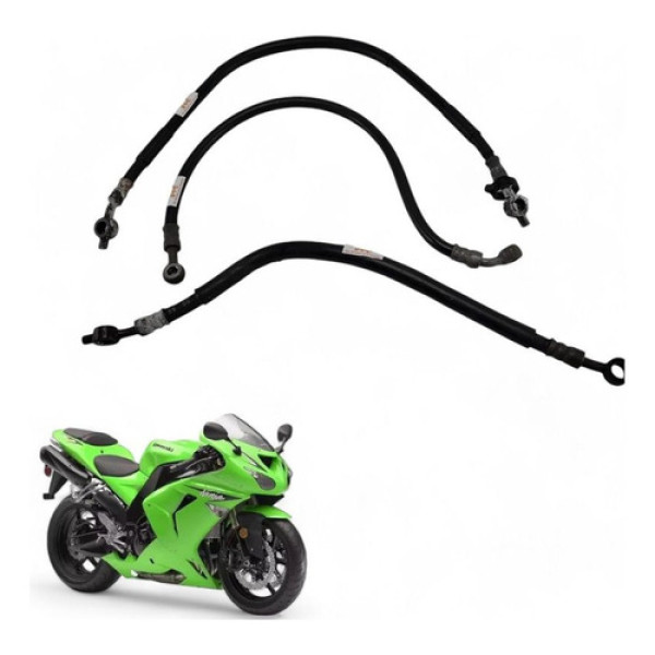 Kit Mangueira Óleo Kawasaki Zx 10r 2007
