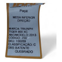 Mesa Inferior Direção Triunph Tiger 800 Xc 2013 Com Avaria