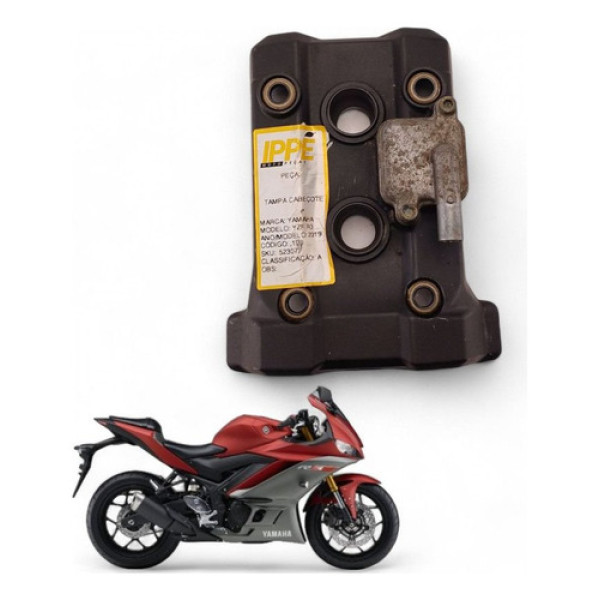 Tampa Cabeçote Yamaha  Yzf R3 2019 Yamaha Yzfr3 Yamaha Yzf