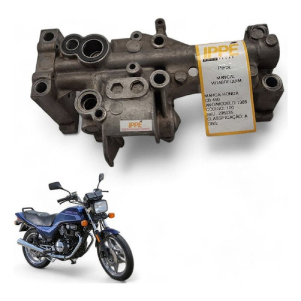 Mancal Virabrequim Honda Cb 450 1985