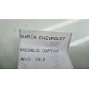 Borracha Porta Malas Tampa Traseira Gm Captiva Ano 2012 2013