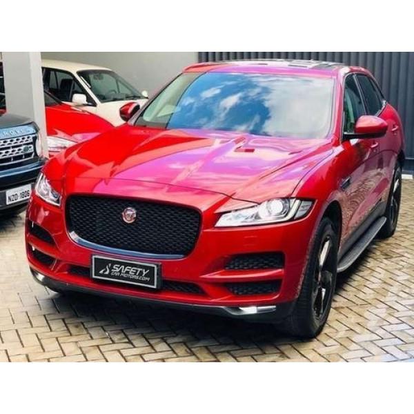Sucata  Jaguar F Pace 2018 Diesel Parachoque Capo Farol Tudo