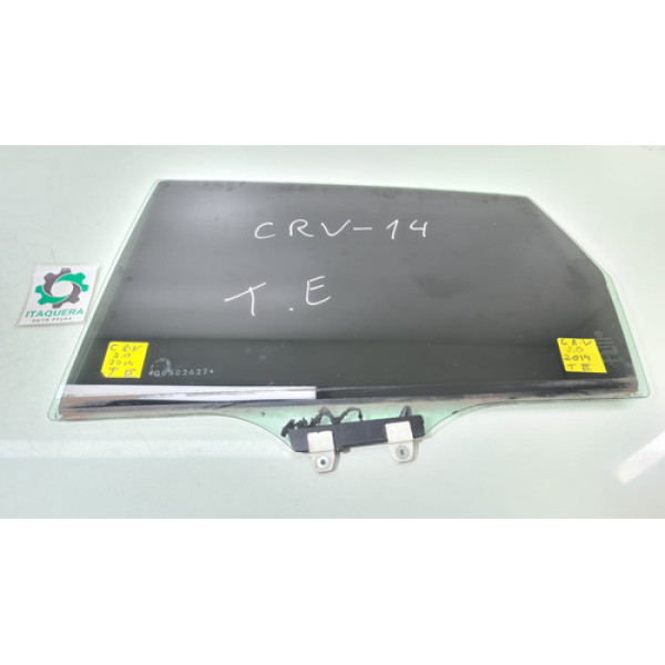Vidro Porta Traseiro Esquerdo Honda Crv Cr-v Ano 2013 2014