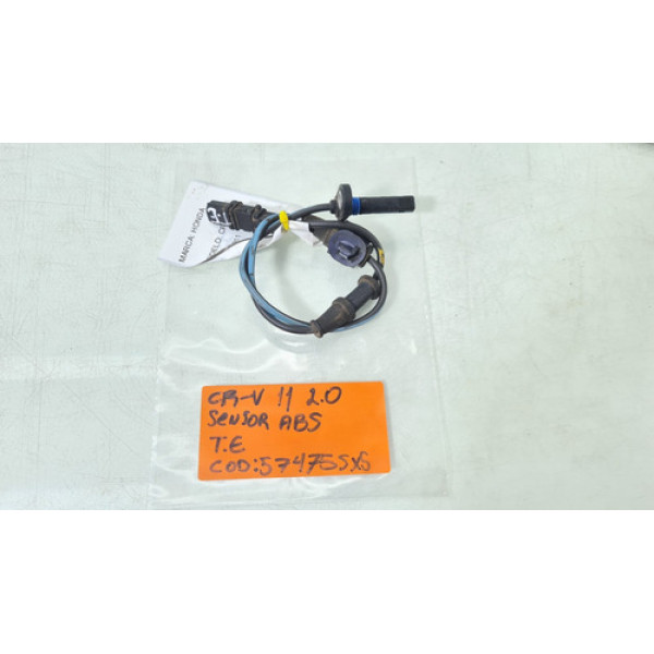 Sensor Abs Traseiro Esquerdo Honda Crv 2.0 2010 2011