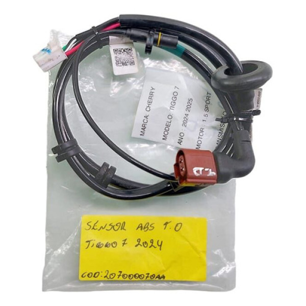 Sensor Abs Traseiro Direito Chery Tiggo 7 1.5 Ano 2024 2025