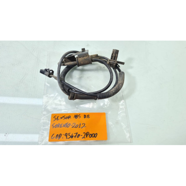 Sensor Abs Dianteiro Kia Sorento 3.5 2012 / N° 956702p000