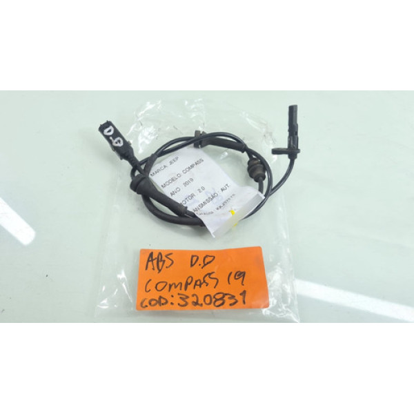 Sensor Abs Dianteiro Direito Jeep Compass 2.0 Ano 2019 2020