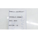 Flexivel Freio Traseira Esquerda Gm Cobalt 1.8 Ano 2018 2019