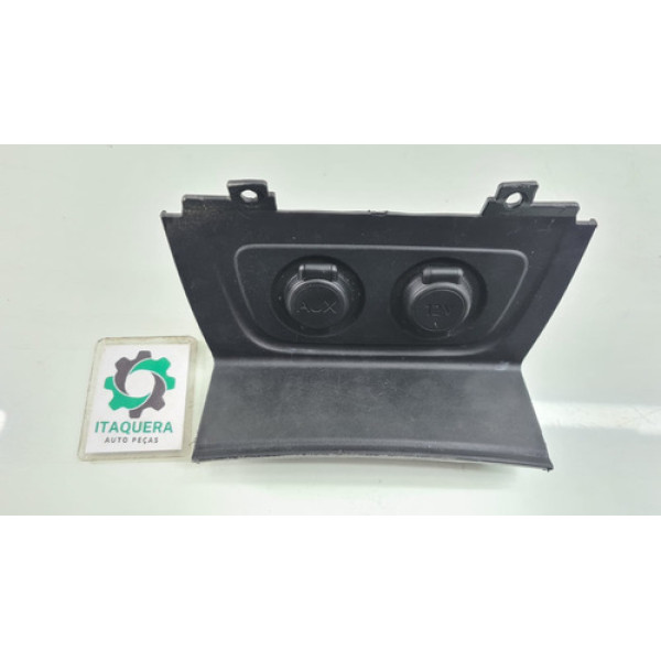 Moldura Acabamento Tomada Usb Citroen C4 Lounge Ano 2019