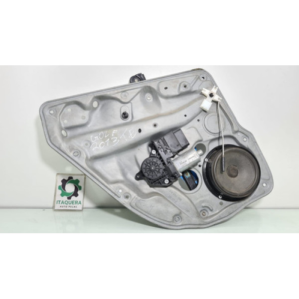 Maquina Vidro Traseiro Esquerdo Vw Golf 1.6 Ano 2012 2013