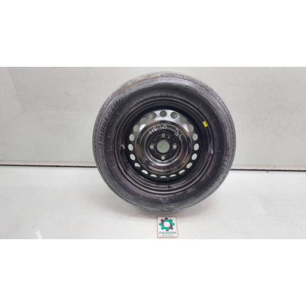 Estepe Hyundai Hb20 185/60r15 Pneu Careca