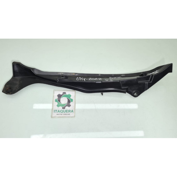 Moldura Porta Dianteira Esquerda Honda City 1.5 Ano 2021