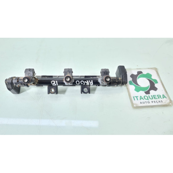 Flauta Com Bicos Injetores Fiat Argo 1.0 3cc Ano 2018 2019