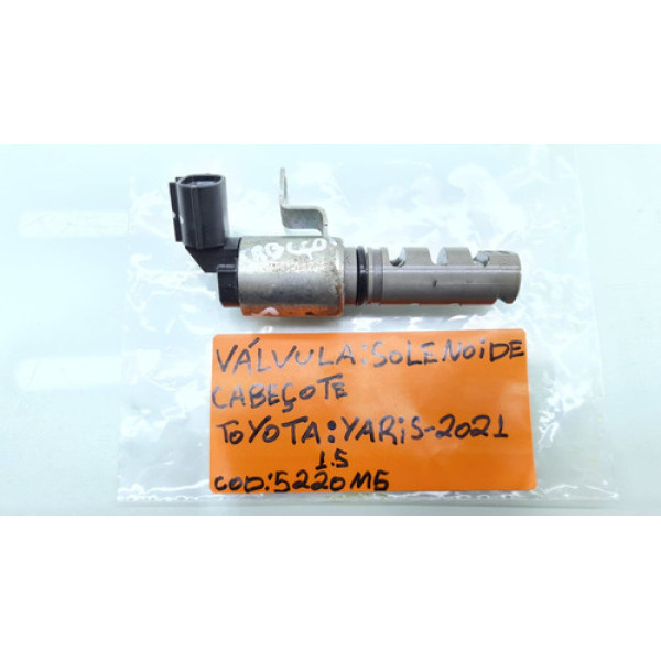 Valvula Solenoide Cabeçote Toyota Yaris 1.5 Ano 2020 2021