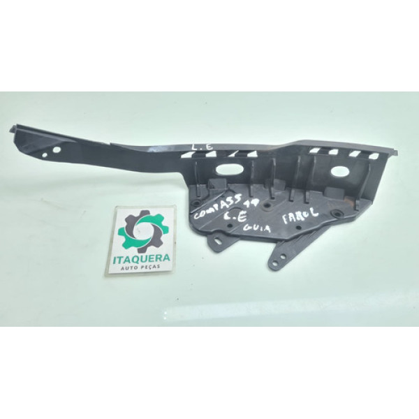 Suporte Guia Farol Lado Esquerdo Jeep Compass Ano 2018 2019