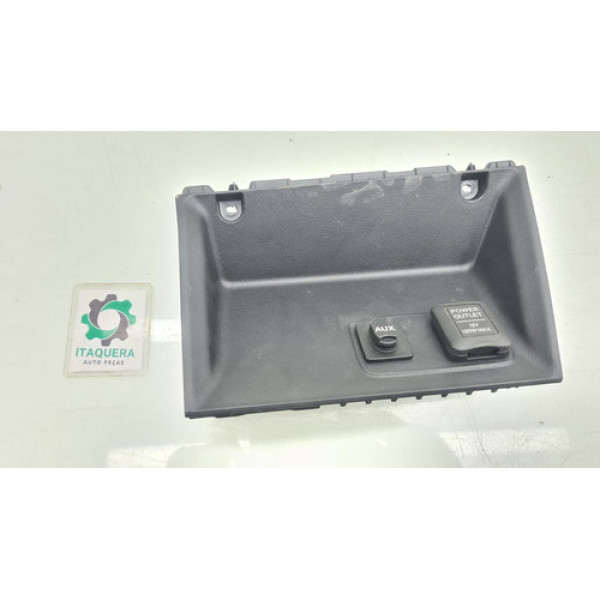Moldura Acabamento Entrada Auxiliar 12v Civic Ano 2014 2015