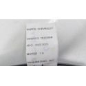 Borracha Carroceria Dianteiro Direito Gm Tracker 2022 2023