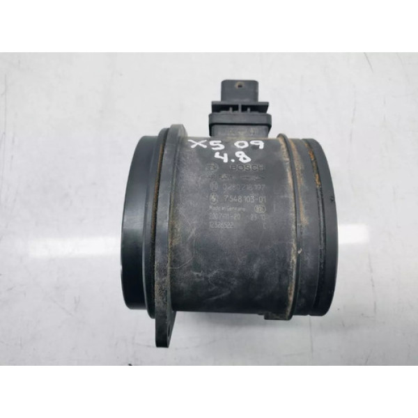 Sensor Fluxo De Ar Maf Bmw X5 V8 4.8 Ano 2008 N° 754810301