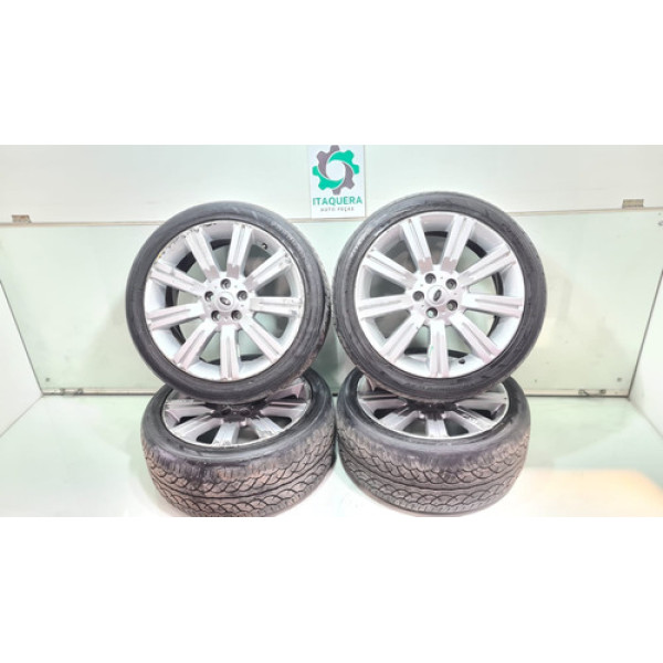 Jogo Rodas 275/40 R20 Range Rover Sport Discovery Ano 2008