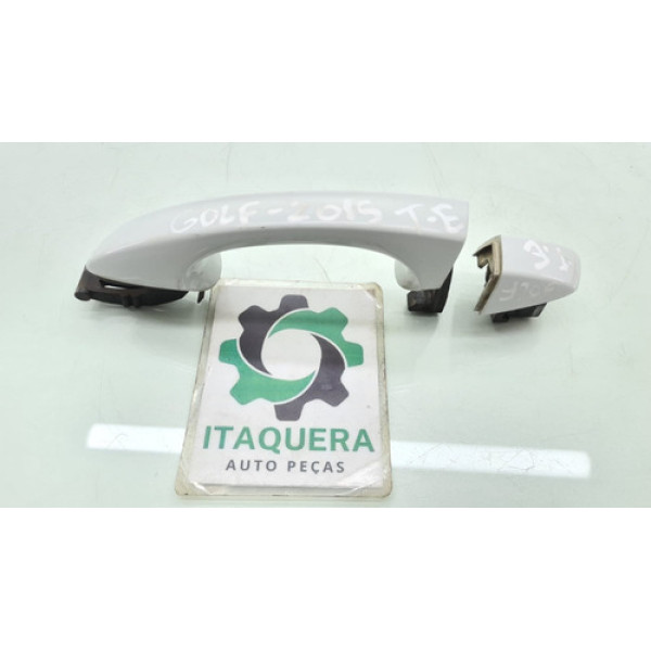 Maçaneta Porta Traseiro Esquerdo Vw Golf Tsi Ano 2014 2015