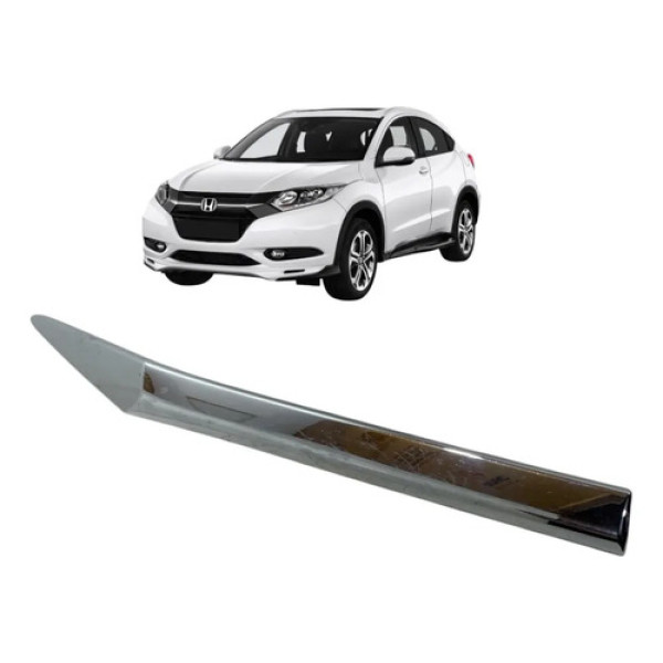 Friso Direit Grade Honda Hrv 2016 A 2018 Original Cromado