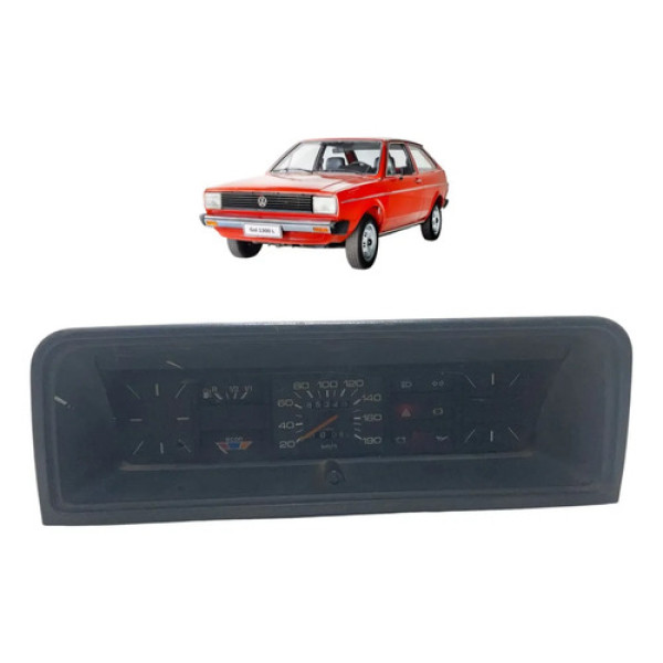 Painel Instrumentos Gol Bx 1980 A 1986 Preto