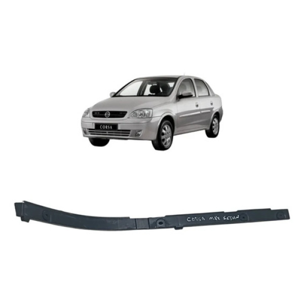 Guia Parachoque Traseir Esquerd Corsa Sedan 2003 2012