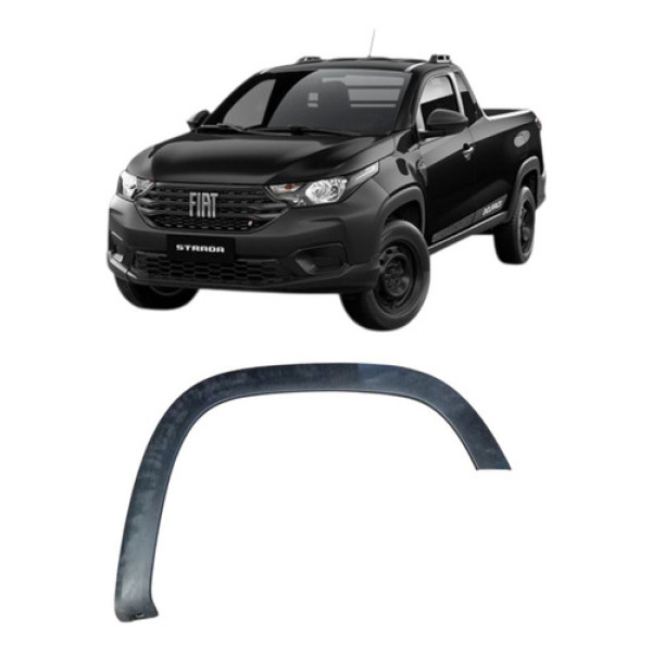 Moldura Paralama Diant Strada 2021/2023 100279006 Preto