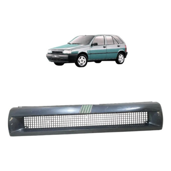 Grade Parachoque Dianteit Fiat Tipo Original C/detalhes Verde Original