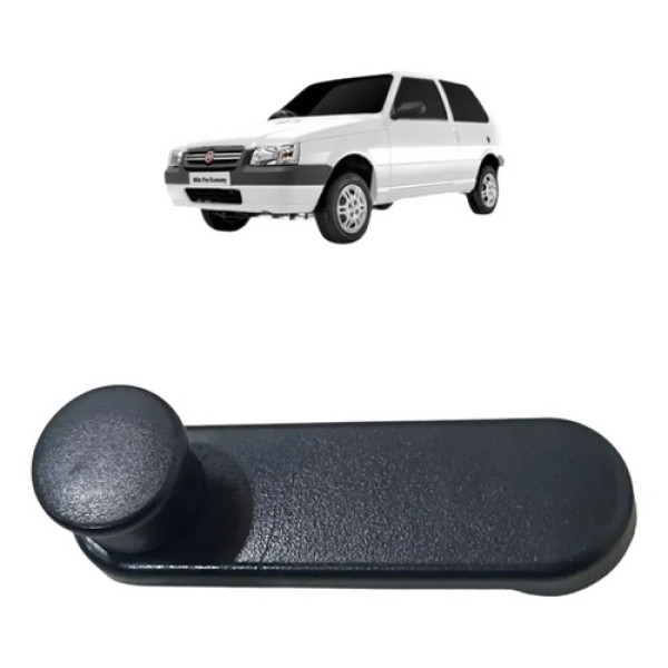 Manivela Vidro Interna Esquerd Fiat Uno 2004 2012 Original