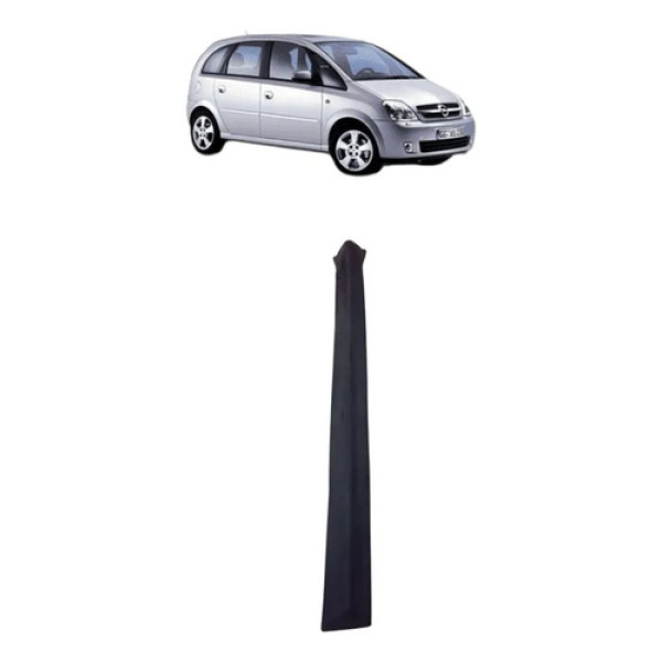 Borracha Coluna Porta Esquerd Gm Meriva 2003 2012