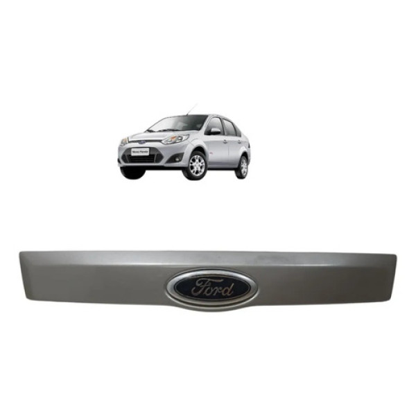Friso Tampa Traseira Fiesta Sedan 2011 2014 Bs65f43404 Prata