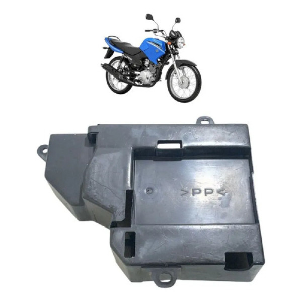 Caixa De Bateria Ybr 125 Factor 2000 A 2008 Preto