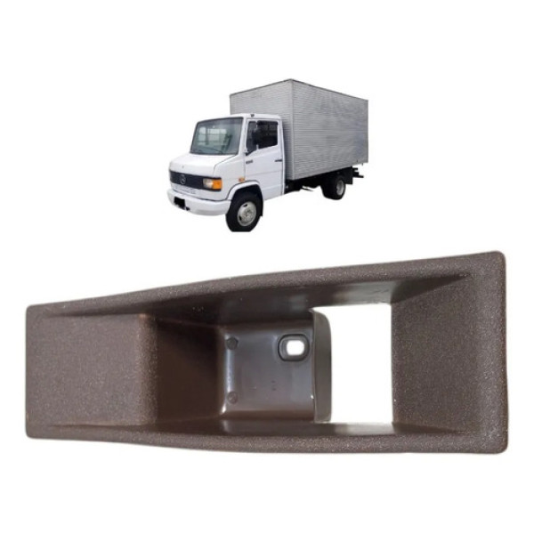 Moldura Maçaneta Interna Mb 709 1987/1996 Marrom