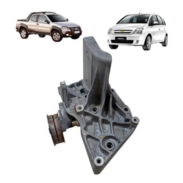 Suporte Alternador Fiat Strada Adv 1.8 Motor Gm Meriva