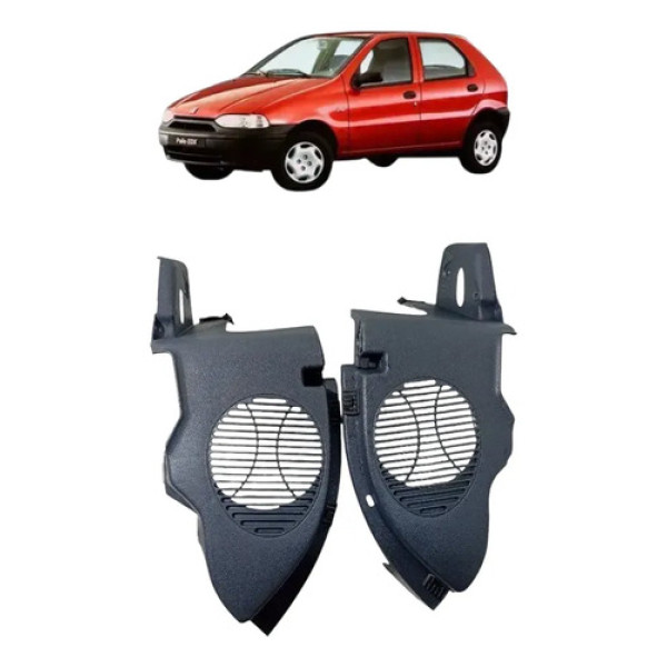 Par Suporte Bagagito Fiat Palio 4 Porta
