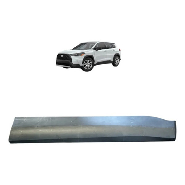 Friso Porta Inferior Dianteir Direit Corolla Cross 2022 2025 Preto