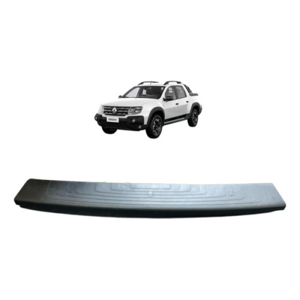 Soleira Parachoque Traseiro Renault Oroch 16/19 850b48138r Preto
