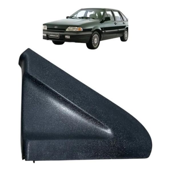 Moldura Interna Retrovisor Esquerd Versailles Santana 1991/ Preto